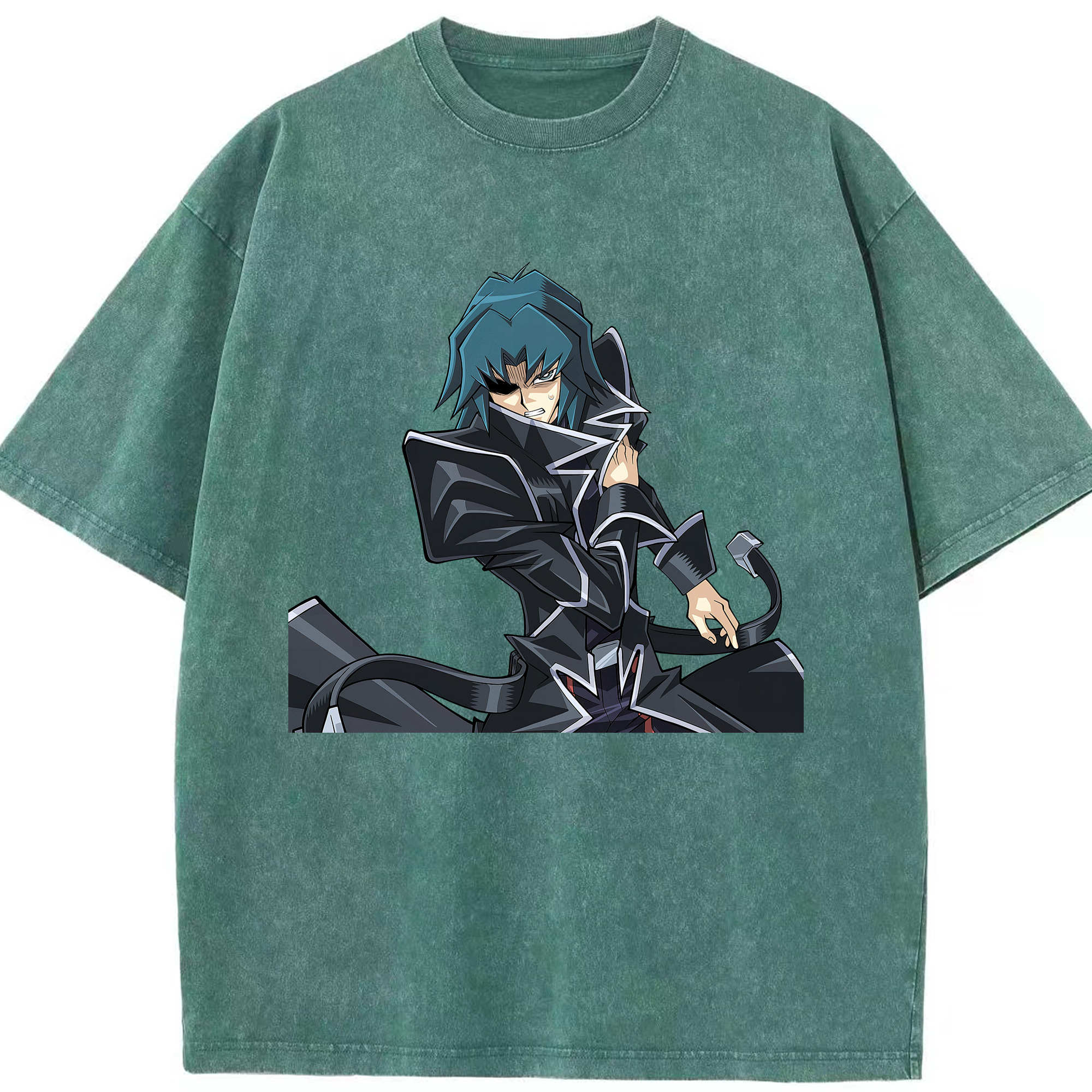 （画像用） 遊☆戯☆王 Yu-Gi-Oh! 綿100% ヴィンテージ風 半袖Tシャツ（フロントプリント）